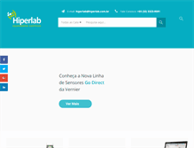 Tablet Screenshot of hiperlab.com.br